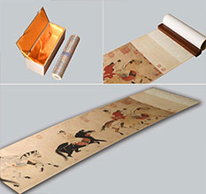 南木林馆藏书画复制博物馆书画复制服务