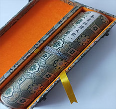 南木林书画装裱案例